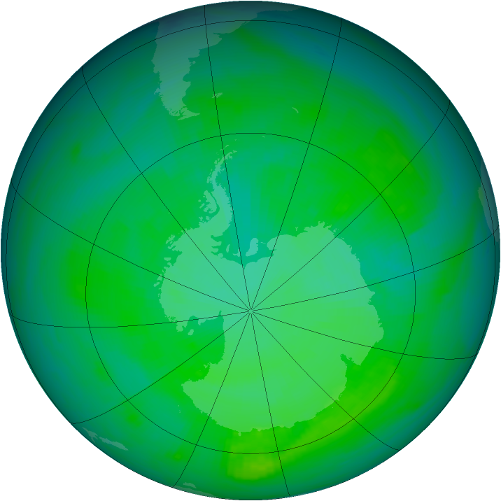 Ozone Map 1981-12-23
